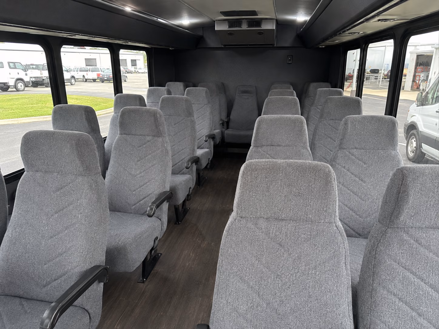 jacksonville 20 passenger minibus inside