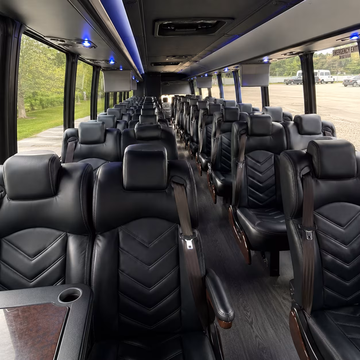 jacksonville 25 passenger minibus inside