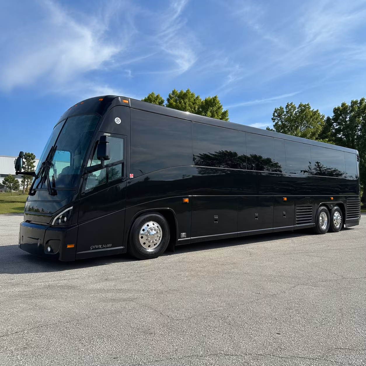 jacksonville 47 passenger charter bus