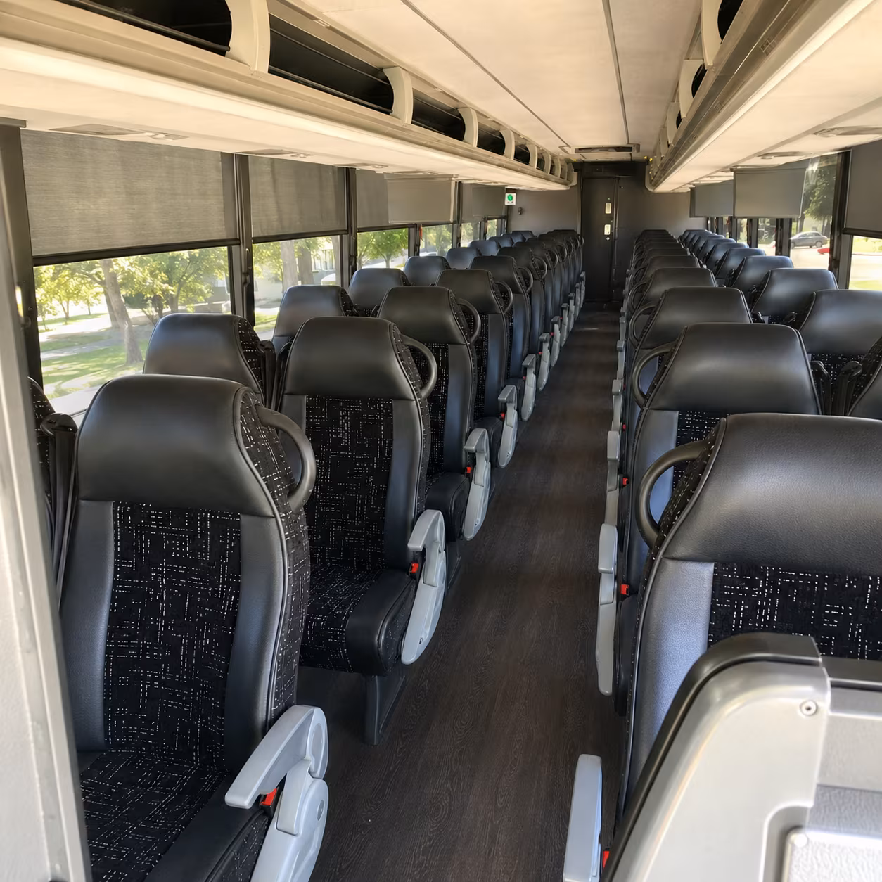 jacksonville charter bus interior