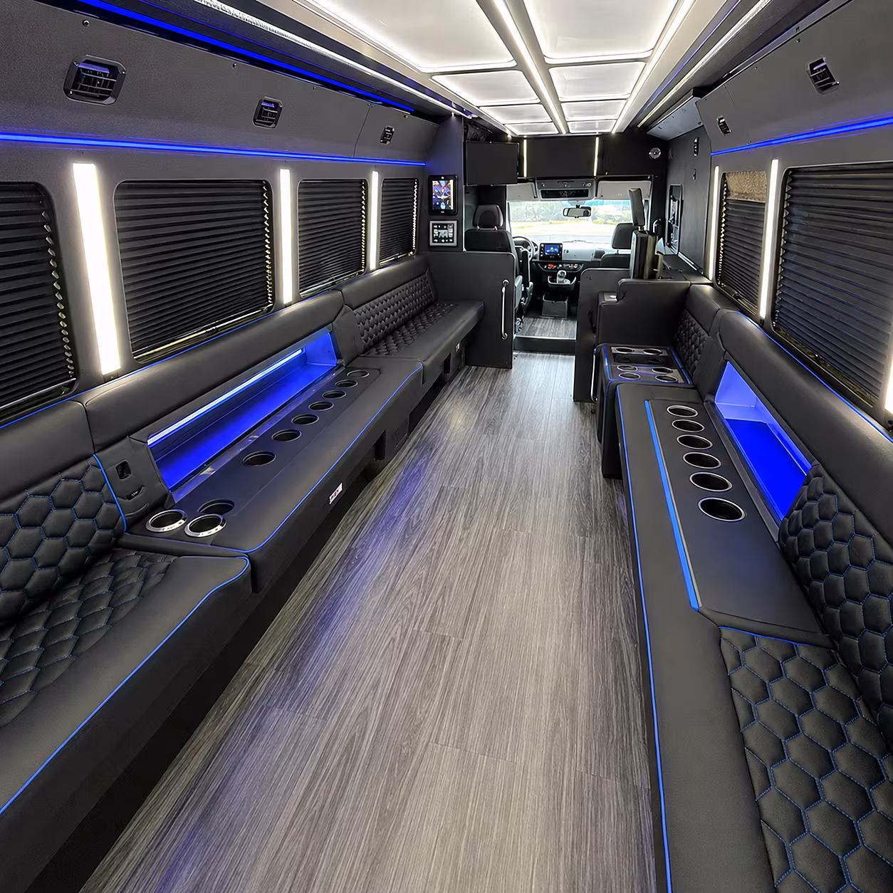jacksonville holiday party bus rental