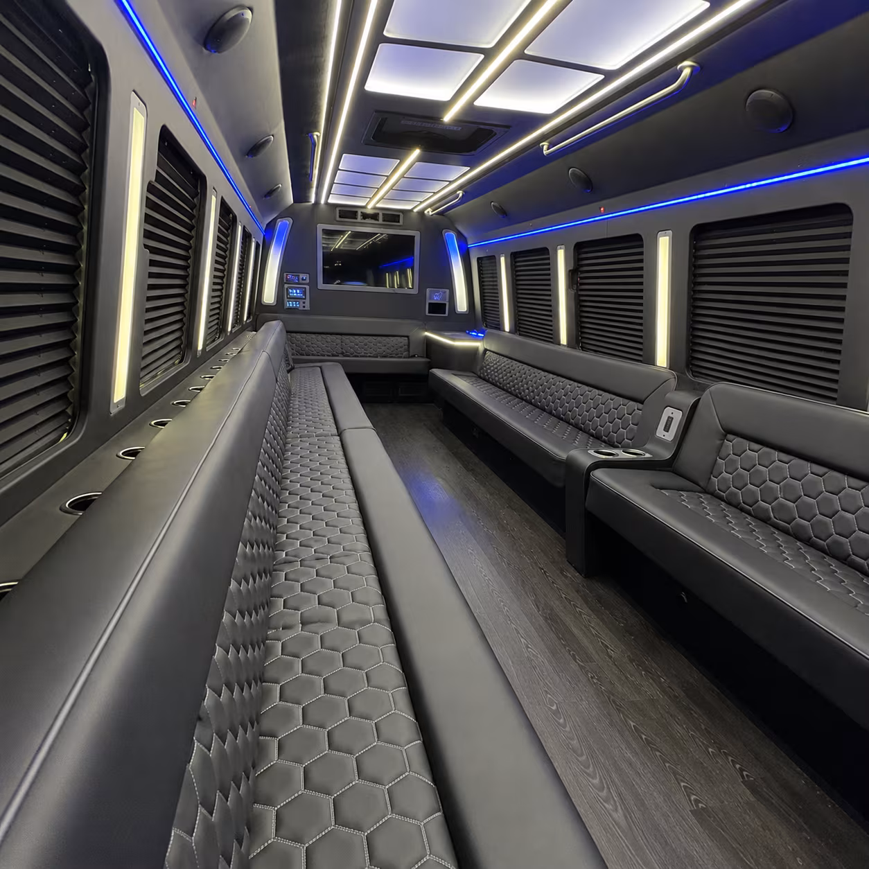 jacksonville party bus inside